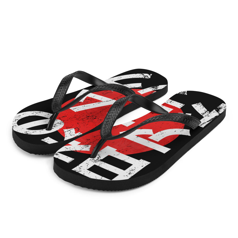 Japanese Arm Drag Flip Flops