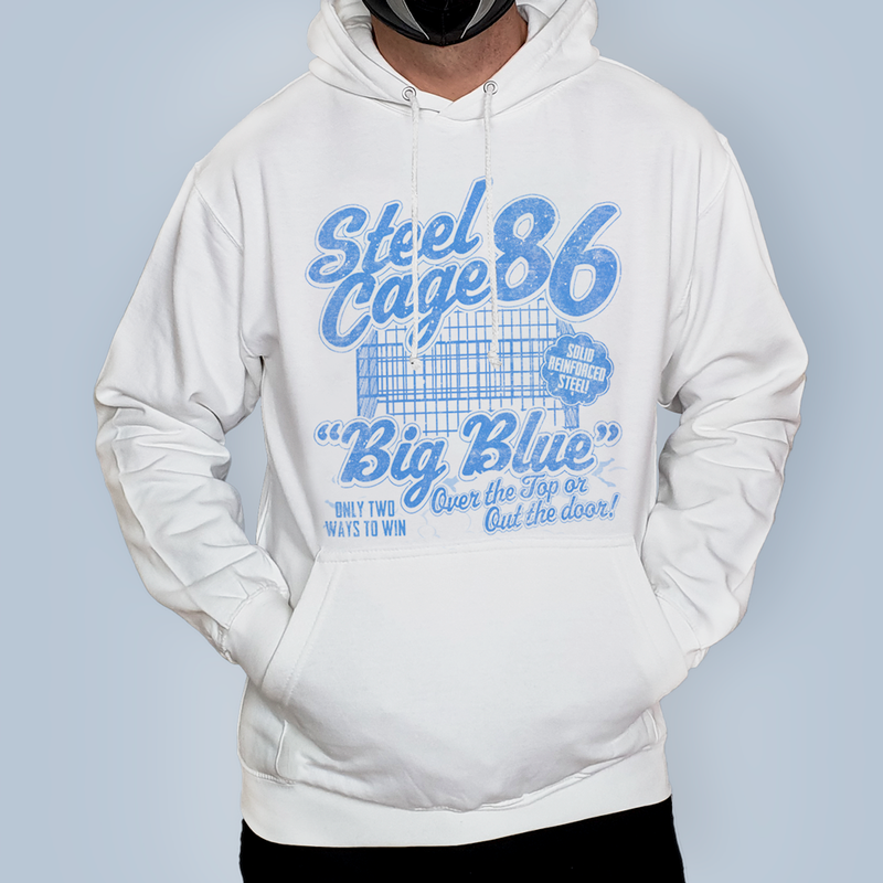 Big Blue 86 White Hoodie