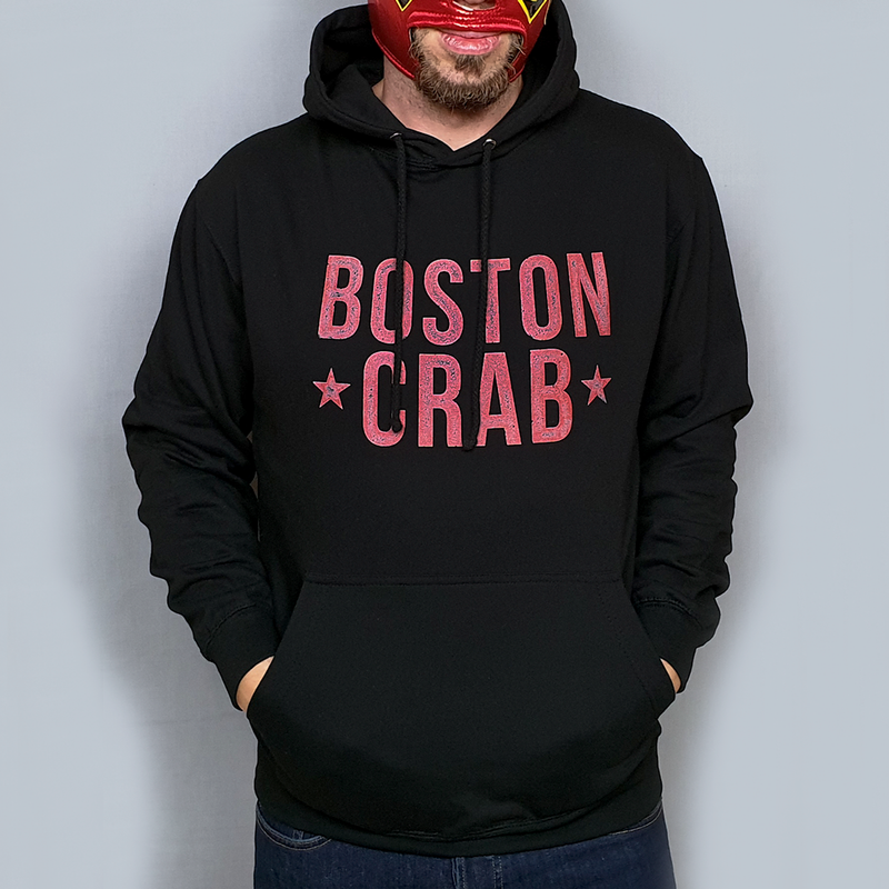 Boston Crab Black Hoodie