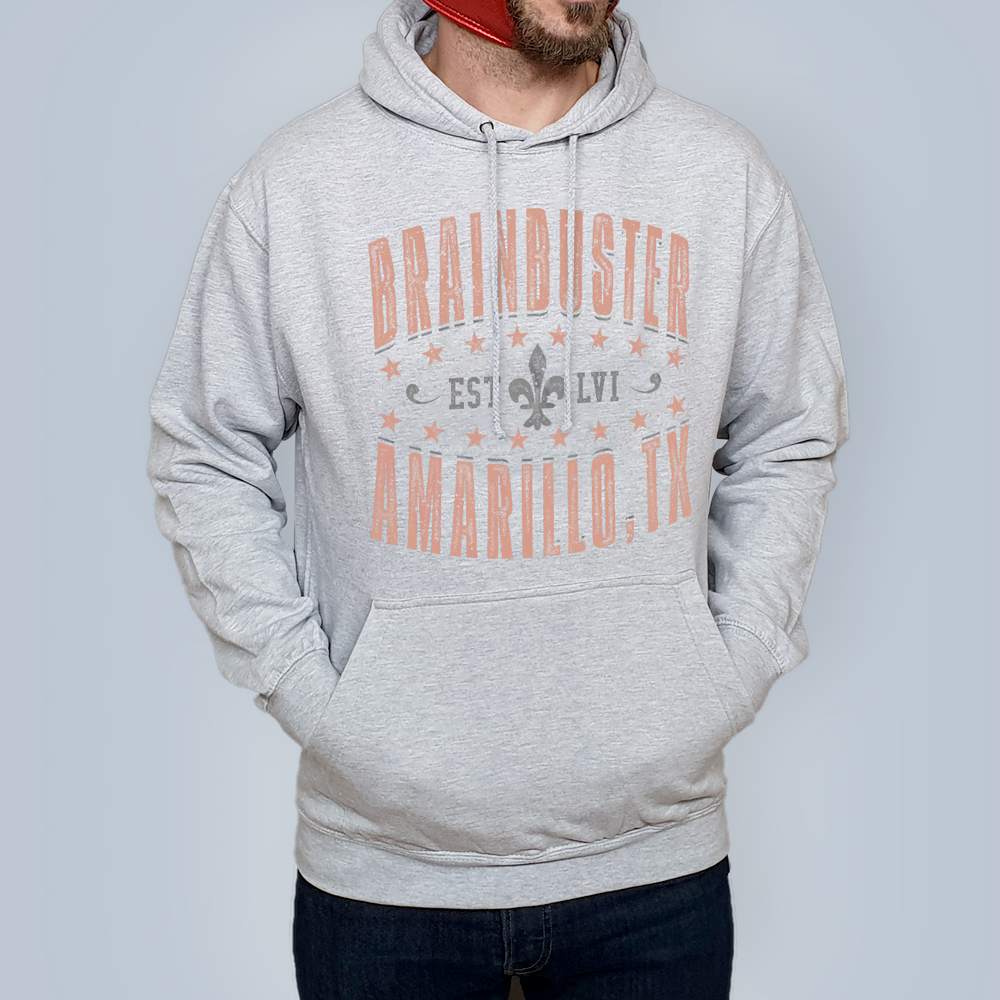 Brainbuster Grey Hoodie