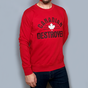Canadian Destroyer Red Sweatshirt