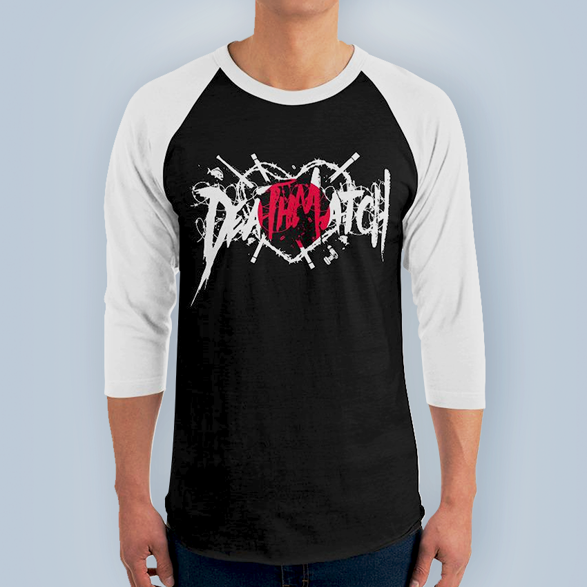 Deathmatch 3/4 Raglan Shirt