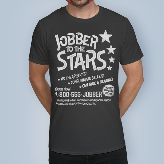 Jobber to the Stars Charcoal T-Shirt