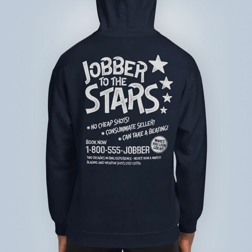 Jobber to the Stars Navy Hoodie