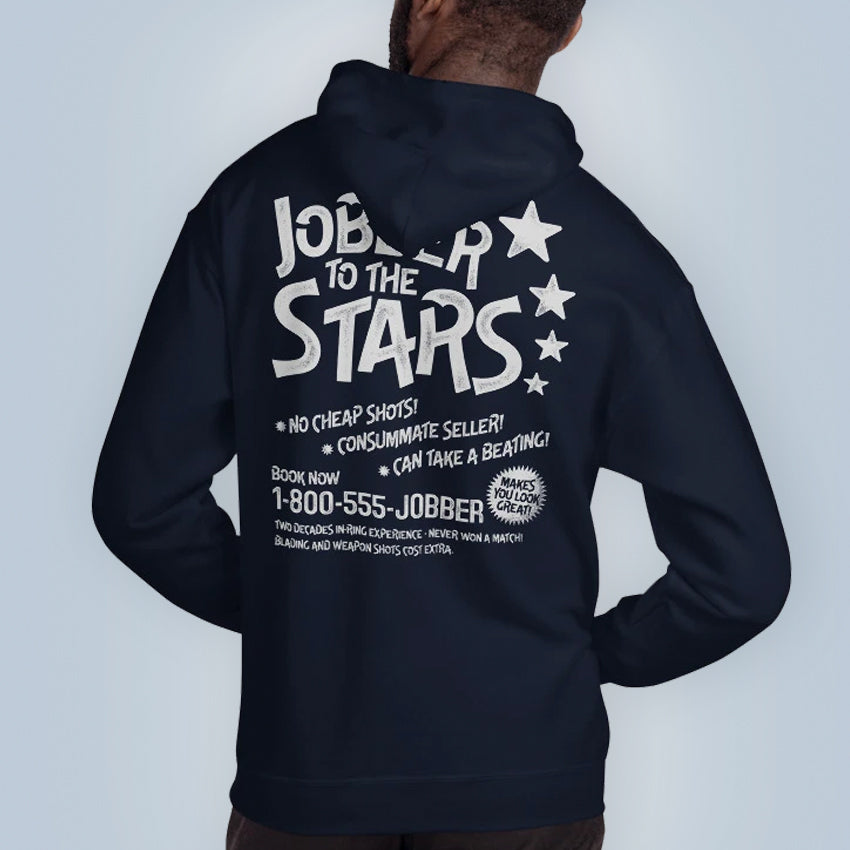 Jobber to the Stars Navy Hoodie