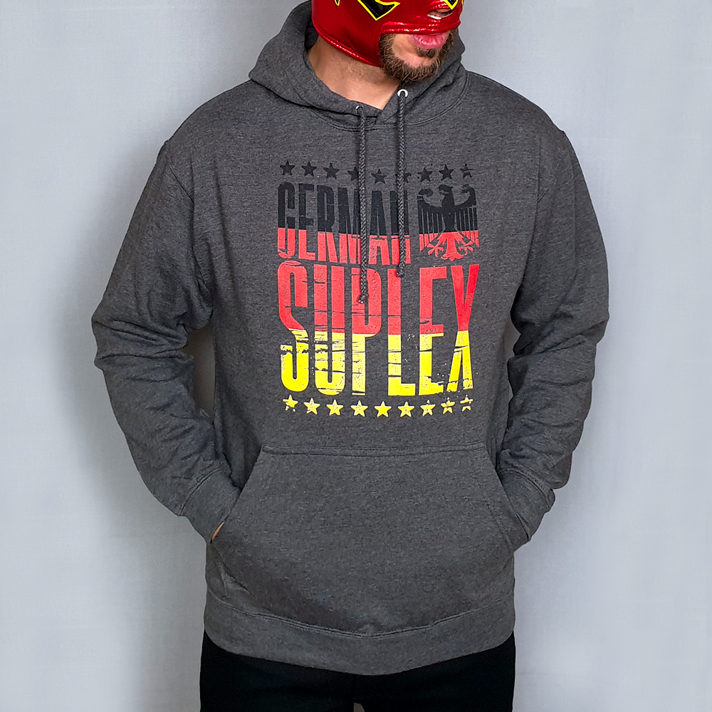 German Suplex Charcoal Hoodie