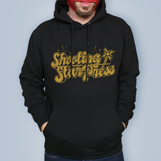 Shooting Star Press Black Hoodie