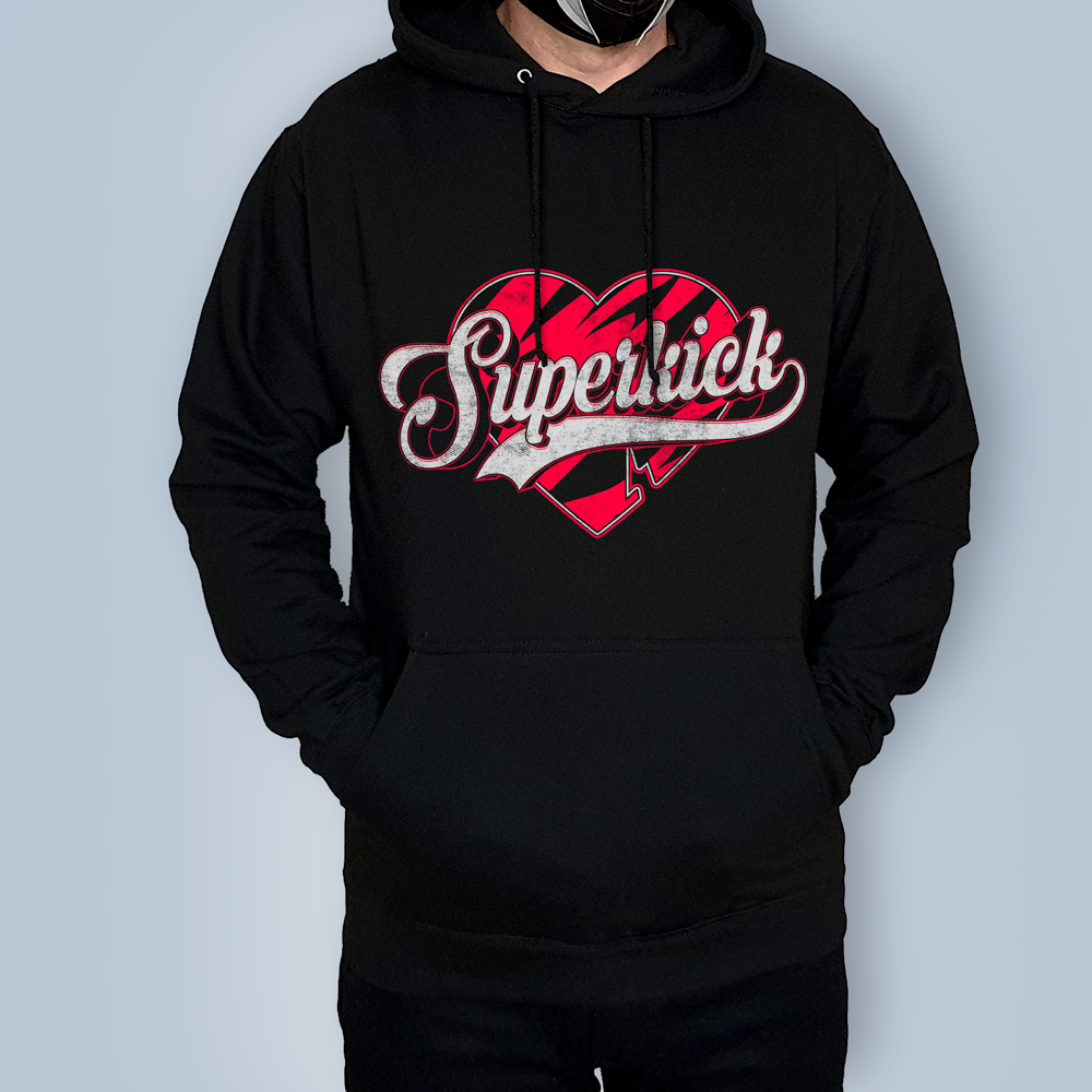 Superkick Black Hoodie