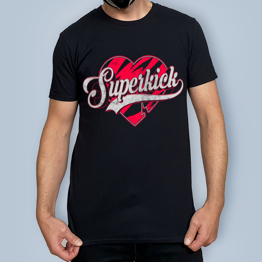 Superkick Black T-Shirt