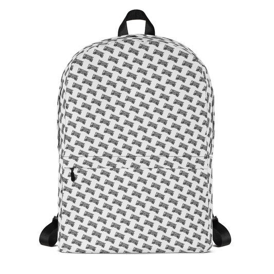 Finishing Move Logo Pattern Backpack