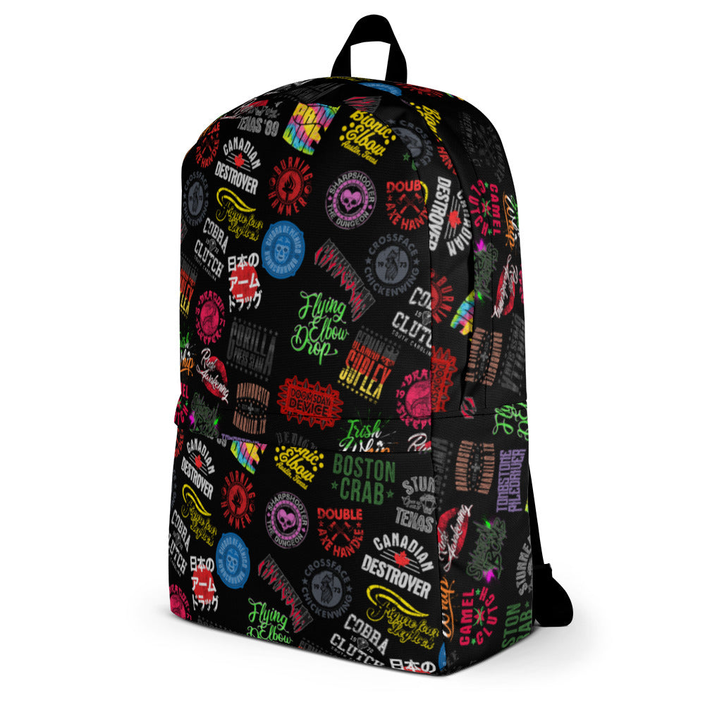 Finishing Move Slap Sticker Backpack