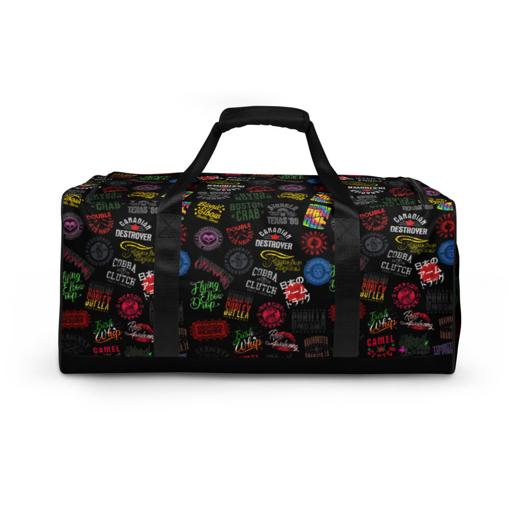 Finishing Move Slap Sticker Duffle Bag