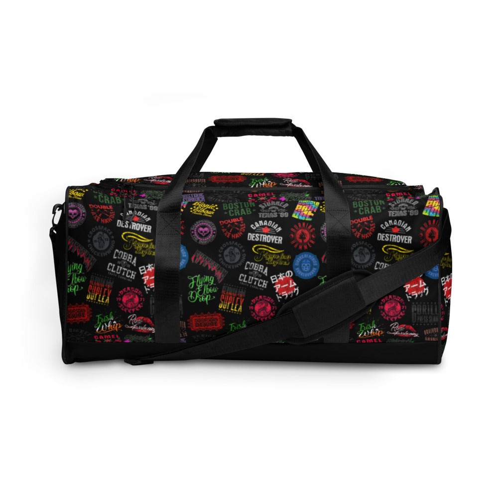 Finishing Move Slap Sticker Duffle Bag