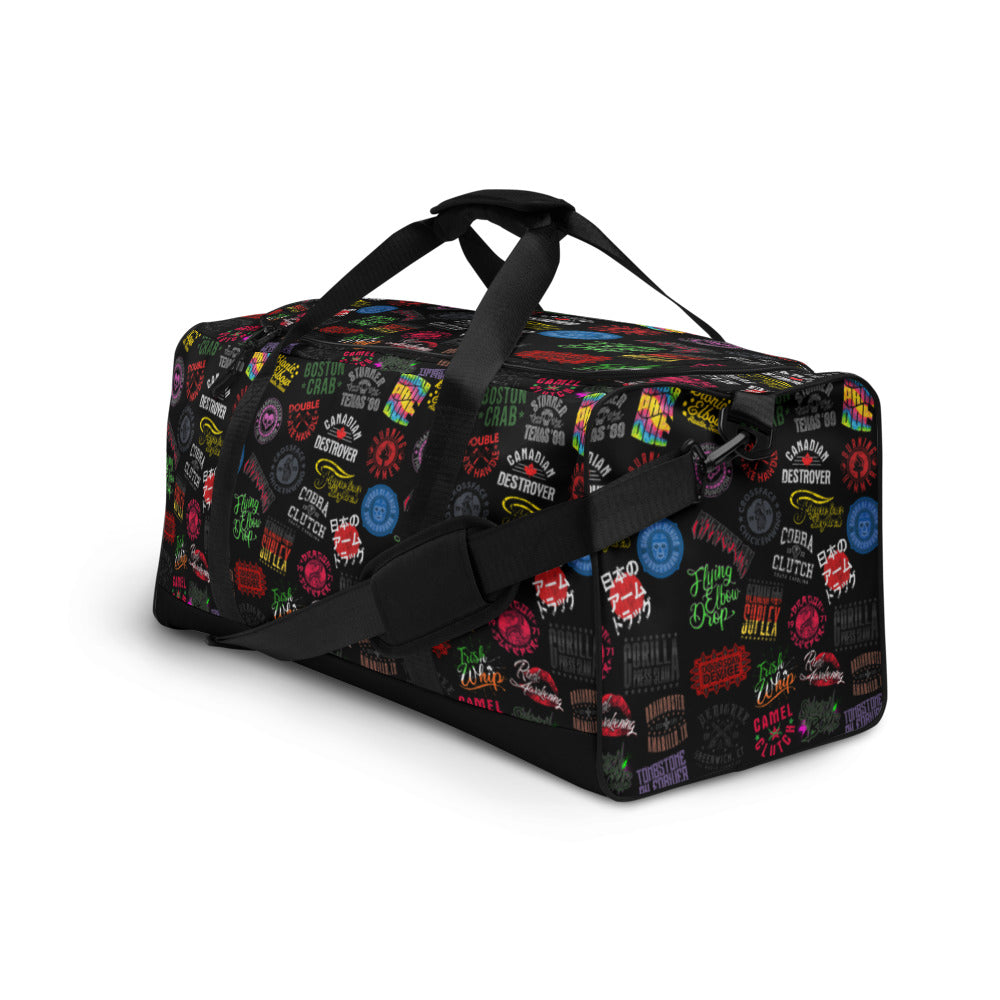 Finishing Move Slap Sticker Duffle Bag