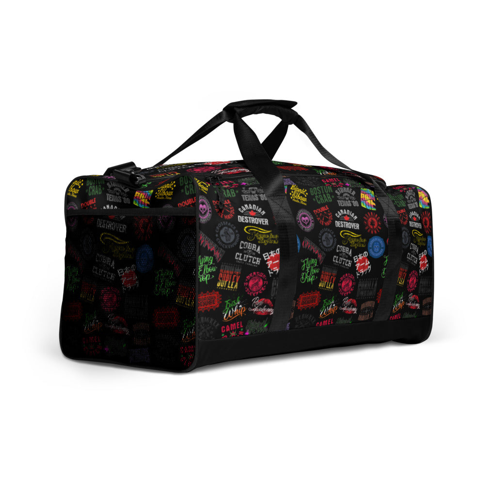 Finishing Move Slap Sticker Duffle Bag