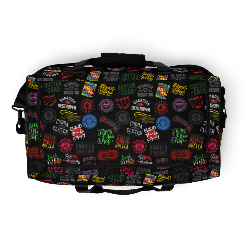 Finishing Move Slap Sticker Duffle Bag