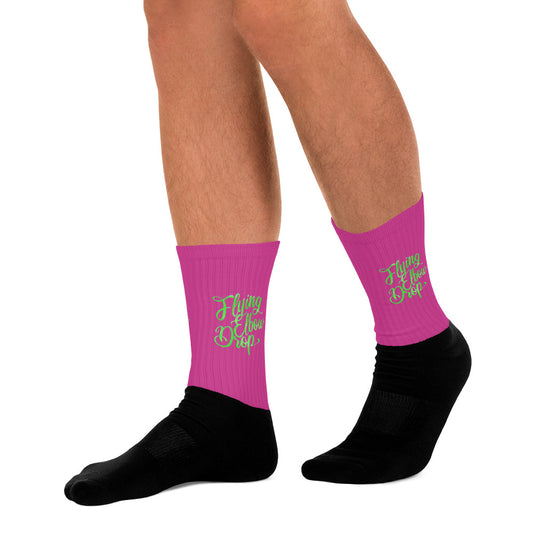 Flying Elbow Drop Socks