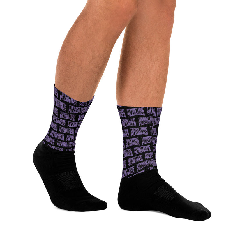 Tombstone Piledriver Pattern Socks