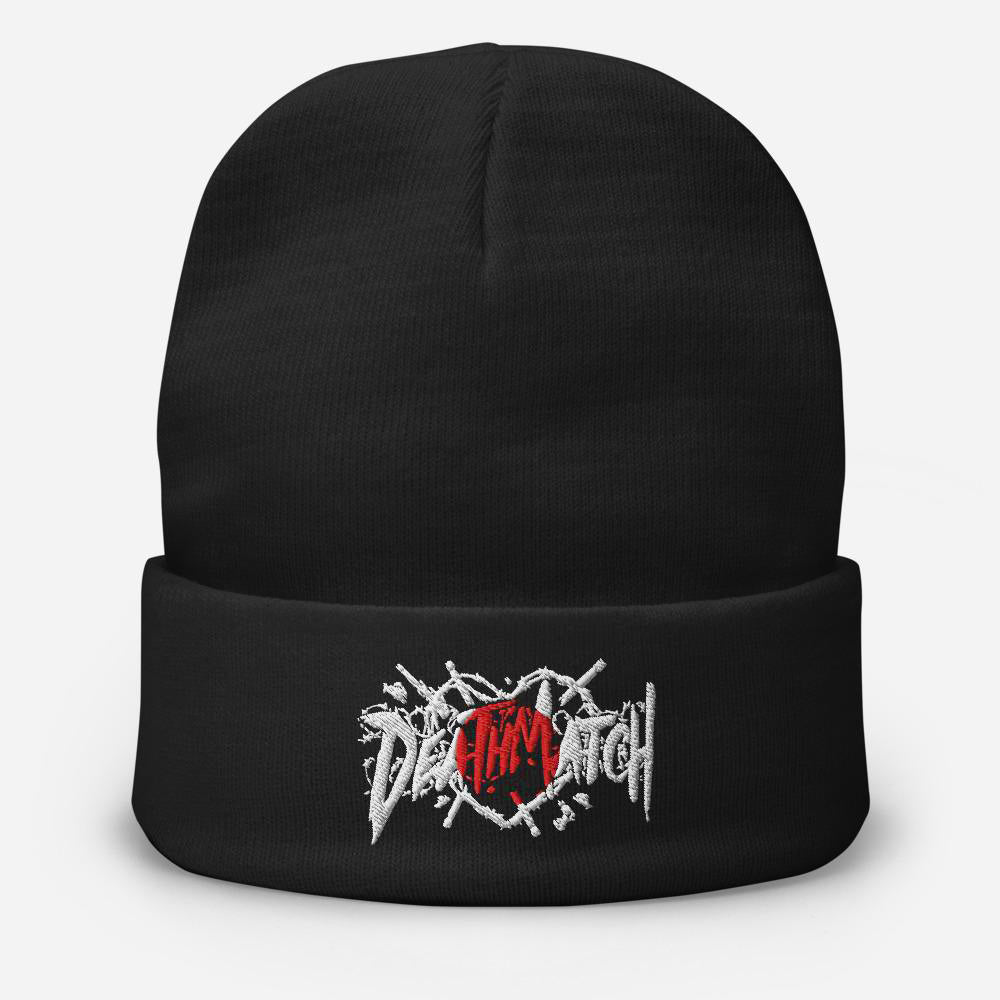 Deathmatch Embroidered Beanie